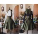 Forest Wardrobe Forest Chorus Blouse, Cape, Short and Long Skirt(3 Colours/Full Payment Without Shipping)
